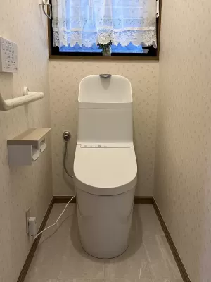 お掃除がぐ～んと楽になる！ウォシュレット一体型トイレGG